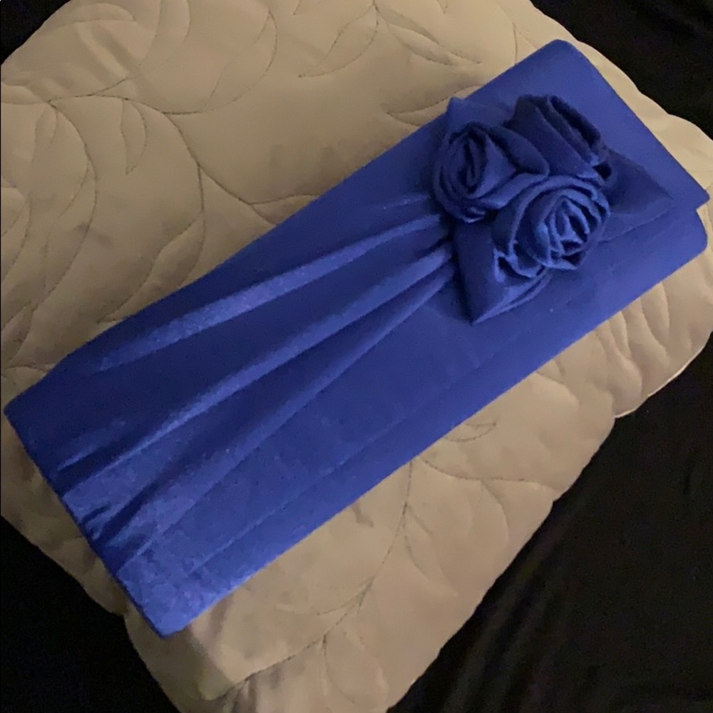 Royal Blue Clutch Purse